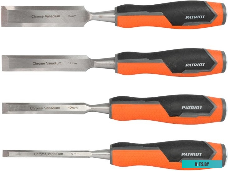 Набор стамесок Patriot 350001404 (4 предмета)