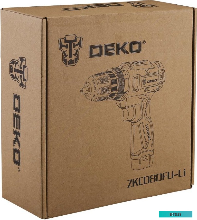 Дрель-шуруповерт Deko ZKCD80FU-Li SET 1 063-4127 (с 1-им АКБ)
