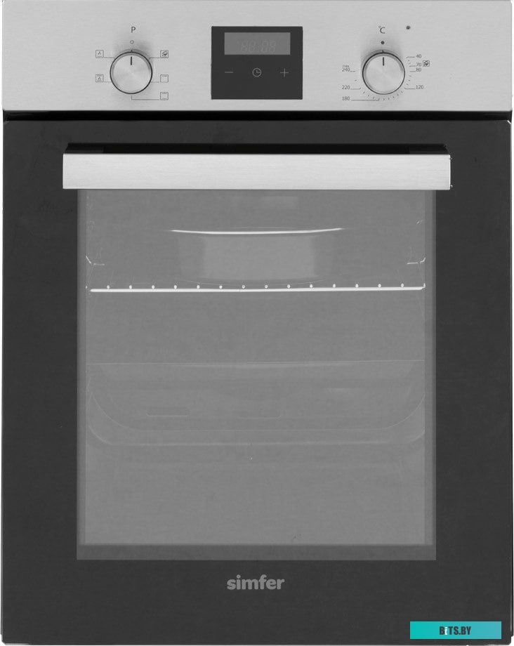 B4EM56016 Духовой шкаф Simfer B4EM56016,  нержавеющая сталь/черный