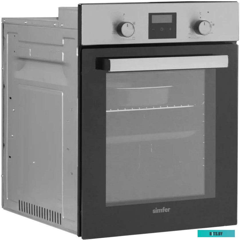 B4EM56016 Духовой шкаф Simfer B4EM56016,  нержавеющая сталь/черный