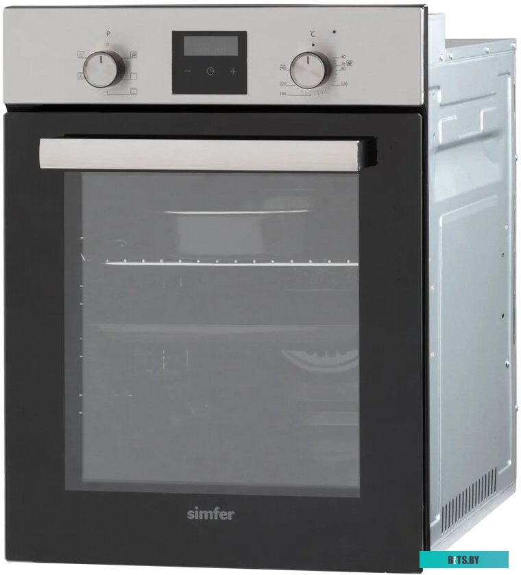 B4EM56016 Духовой шкаф Simfer B4EM56016,  нержавеющая сталь/черный