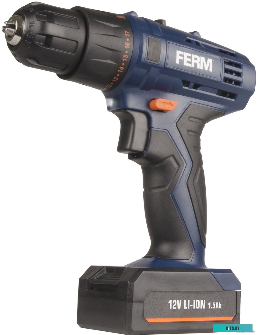 Дрель-шуруповерт Ferm CDM1119 (с 2-мя АКБ, кейс)