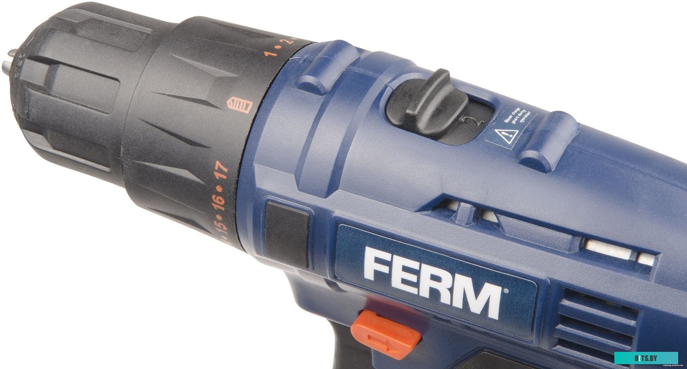 Дрель-шуруповерт Ferm CDM1119 (с 2-мя АКБ, кейс)