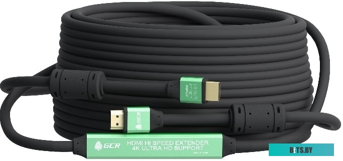 GCR-54747 GCR Удлинитель 1.5m USB AM/AF крепление под винт, черный, GCR-54747