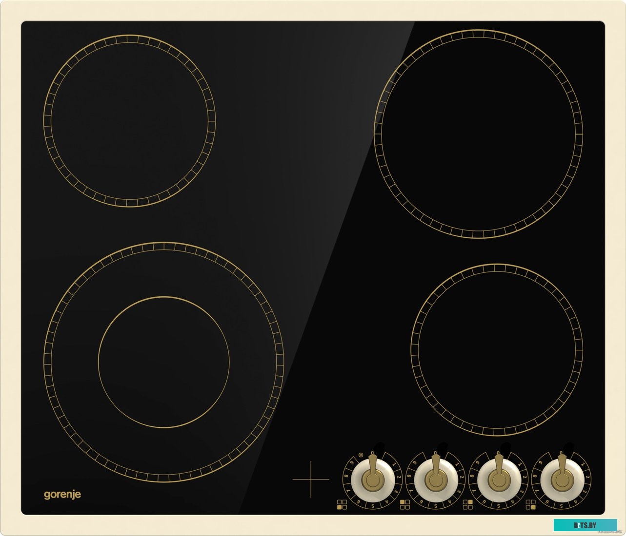 EC642CLI Электрическая варочная панель Gorenje EC642CLI,  электрическая,  независимая,  бежевый