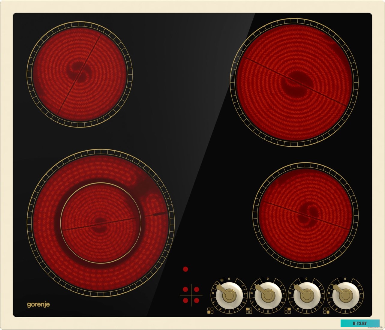 EC642CLI Электрическая варочная панель Gorenje EC642CLI,  электрическая,  независимая,  бежевый