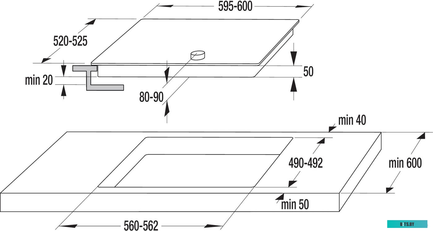 EC642CLI Электрическая варочная панель Gorenje EC642CLI,  электрическая,  независимая,  бежевый