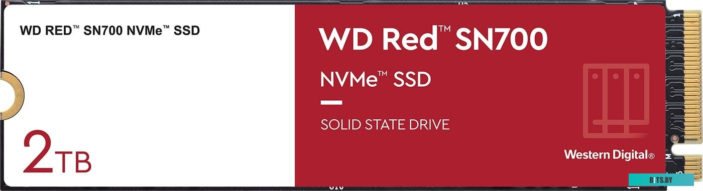SSD Накопитель WD Red SN700 2TB WDS200T1R0C