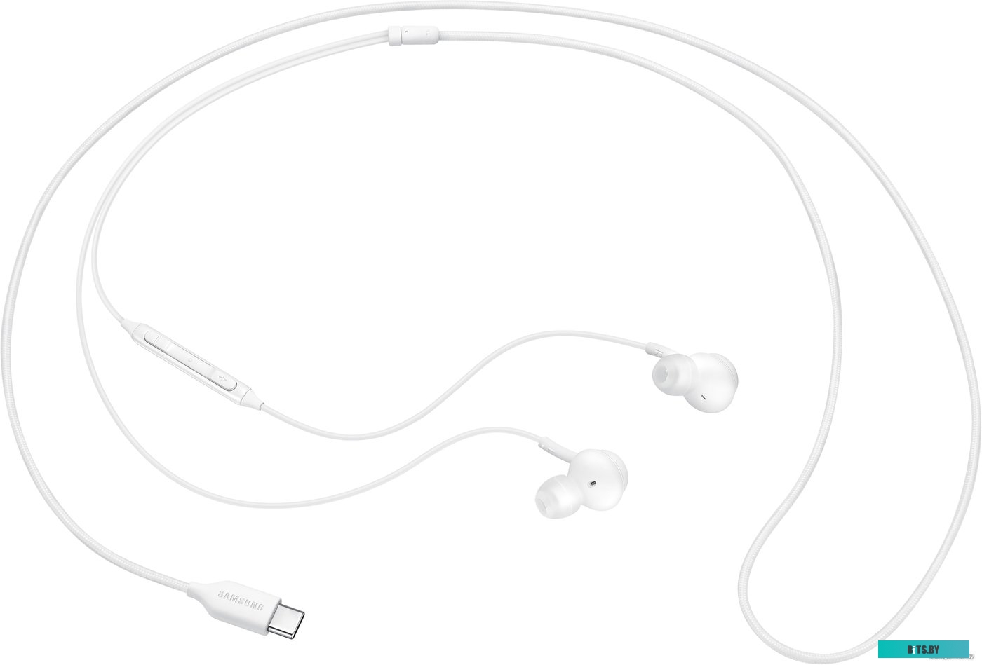 Наушники (Гарнитура) Samsung EO-IC100 (белый) <EO-IC100BWEGRU>