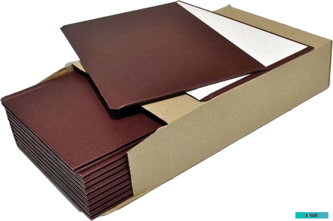 Картонная обложка для переплета OPUS Metalbind Classic А5 217x151 мм OHC217X151B10 (10 шт, бордовый)