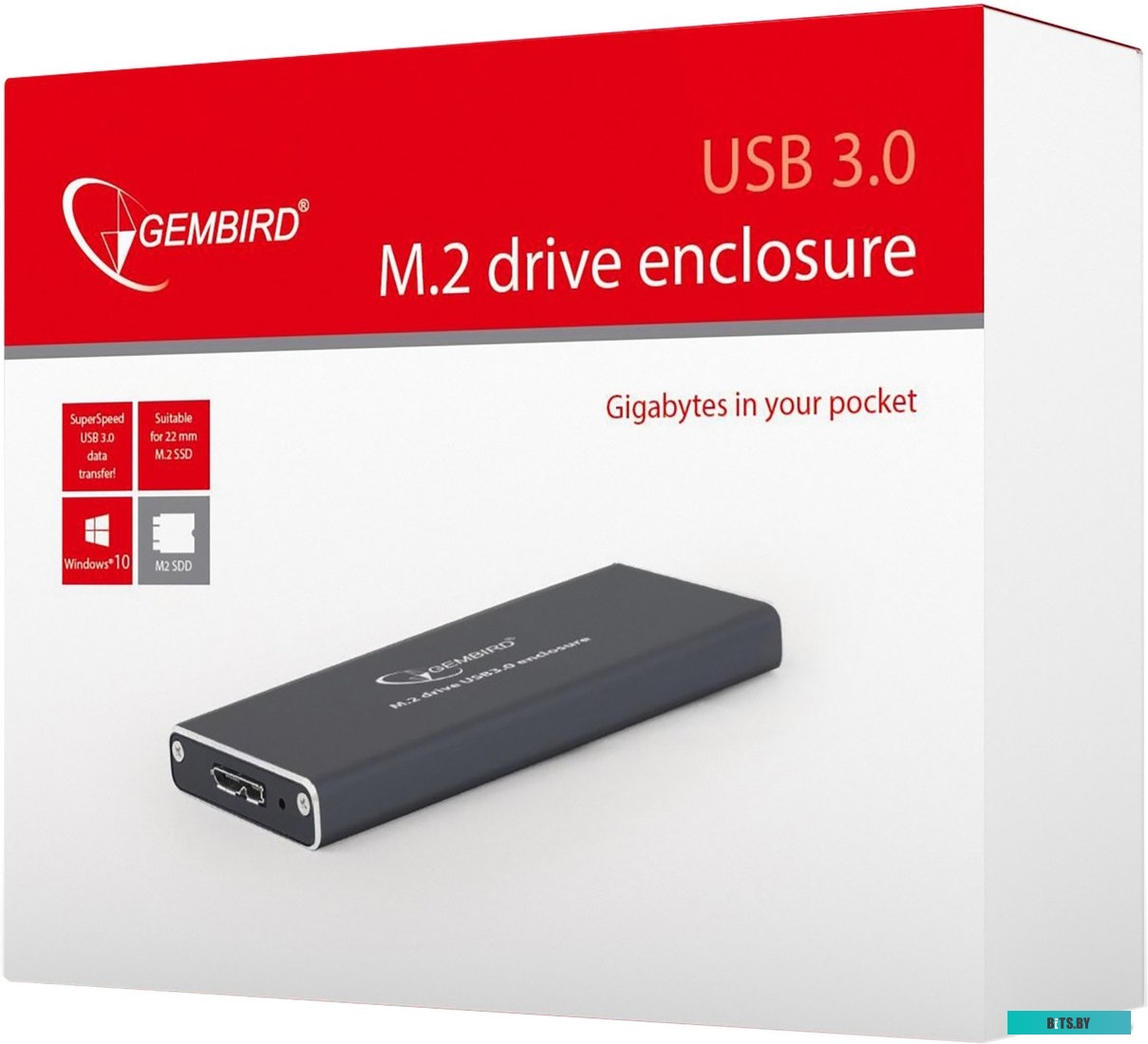 Бокс для жесткого диска Gembird EE2280-U3C-01