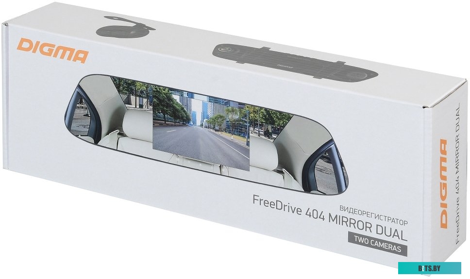 Видеорегистратор-зеркало Digma FreeDrive 404 Mirror Dual