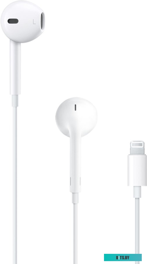 Наушники (Гарнитура) Apple EarPods с разъёмом Lightning [MMTN2ZM/A]