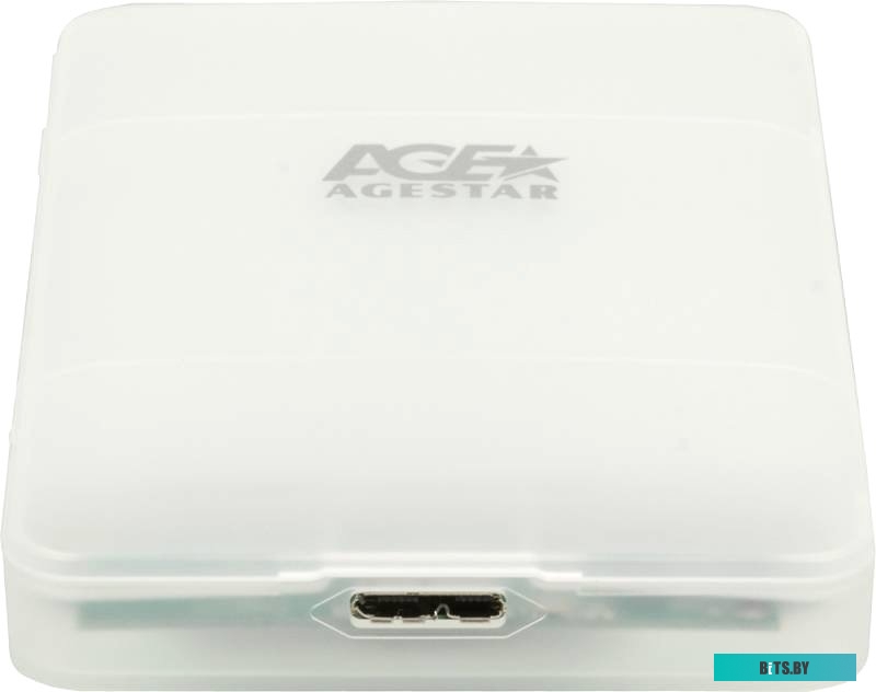 Бокс для жесткого диска Agestar 3UBCP3 (белый)