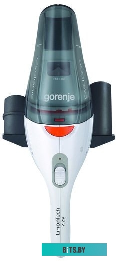 MVC72FW Ручной пылесос Gorenje MVC72FW, 55Вт, белый/серый