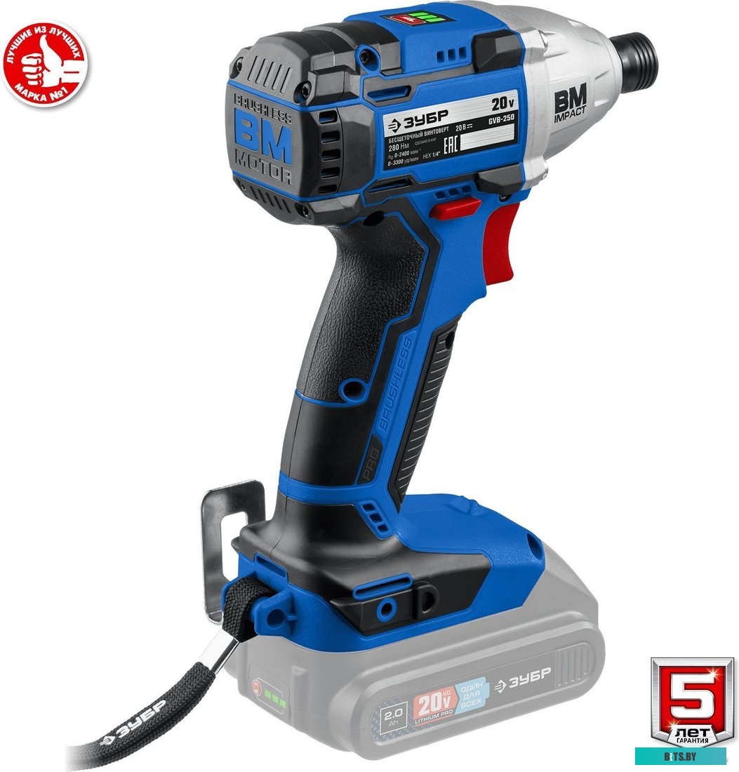 Зубр Профессионал GVB-250 (без АКБ)