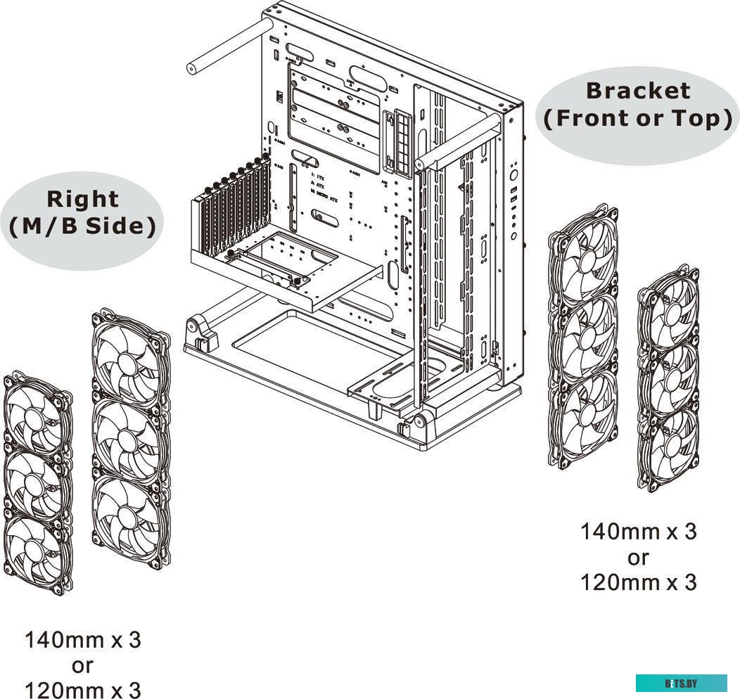 СA-1G4-00M6WN-09 Корпус ATX Thermaltake Core P3 TG PRO, Midi-Tower, без БП,  белый [сa-1g4-00m6wn-09]
