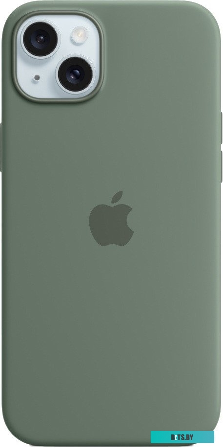 Apple MagSafe Silicone Case для iPhone 15 Plus (кипарис)