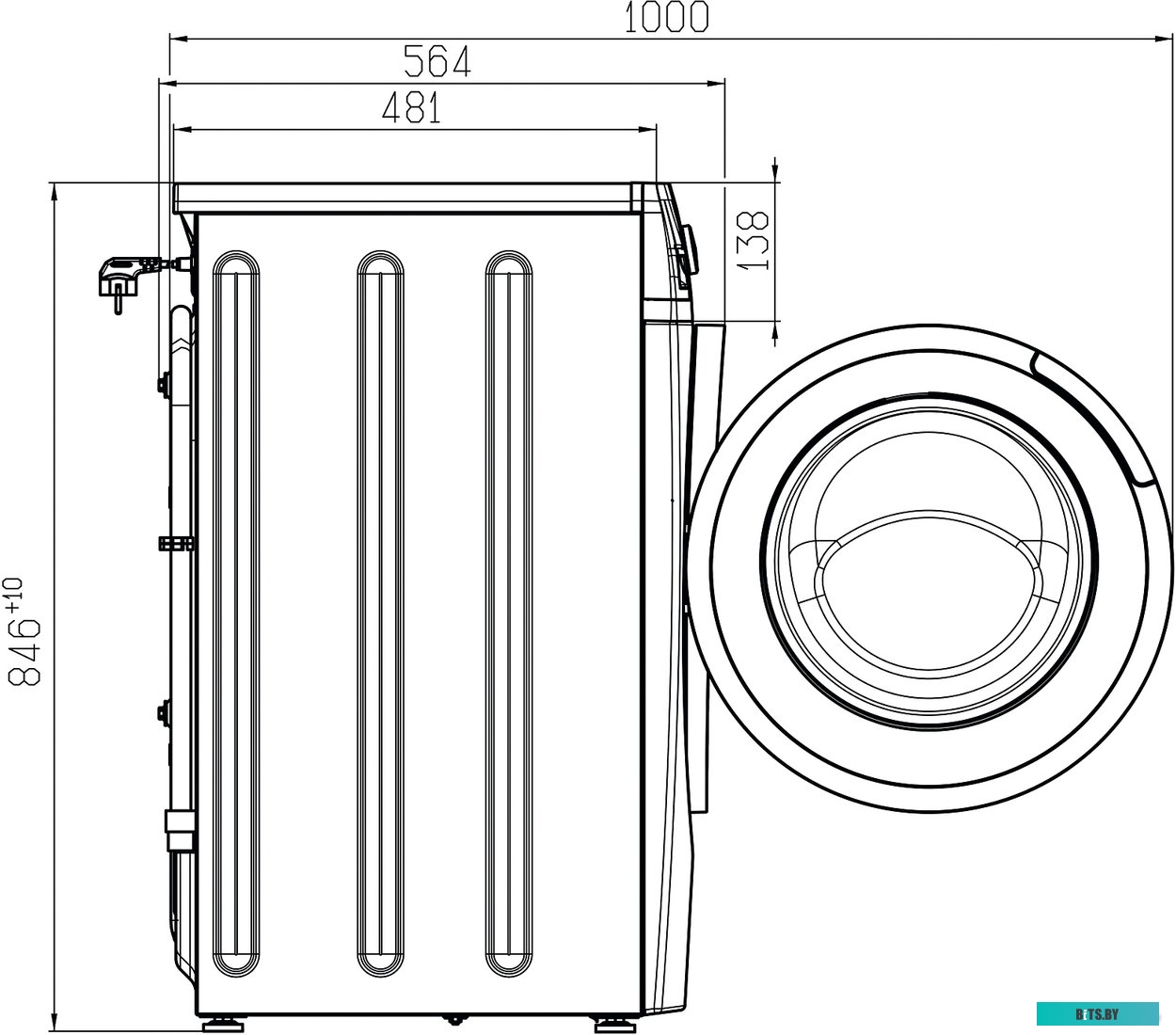 СМА 80С1214-С-01 Стиральная машина автоматическая ATLANT СМА 80С1214-С-01