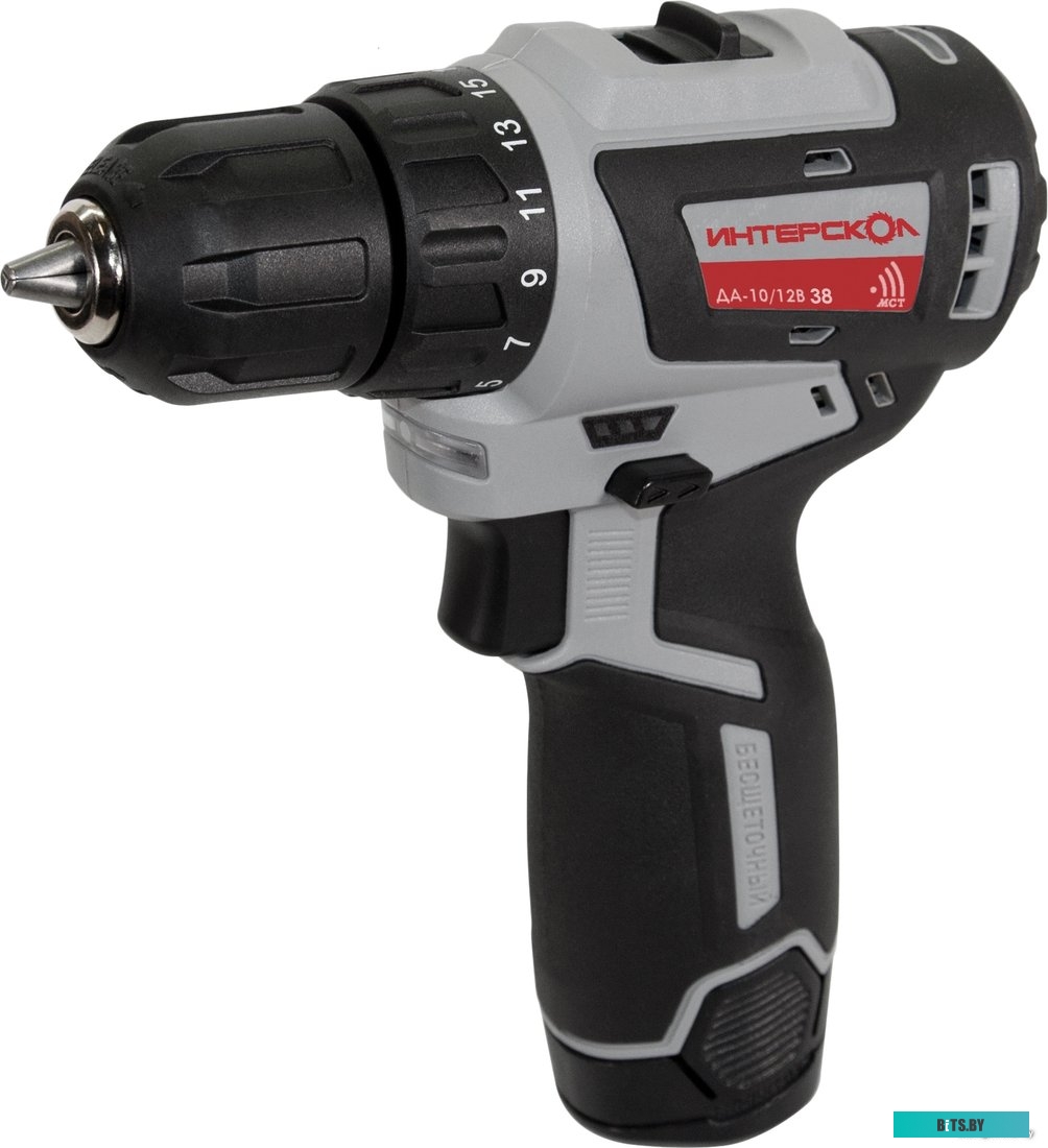 Интерскол ДА-10/12В 38 МиниМАКС (с 2-мя АКБ 2.5 Ач, без кейса)