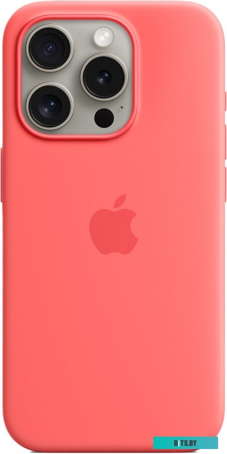 Apple MagSafe Silicone Case для iPhone 15 Pro (гуава)