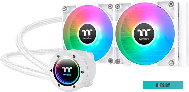 Жидкостный охладитель Thermaltake TH240 V2 ARGB Snow Edition CL-W364-PL12SW-A
