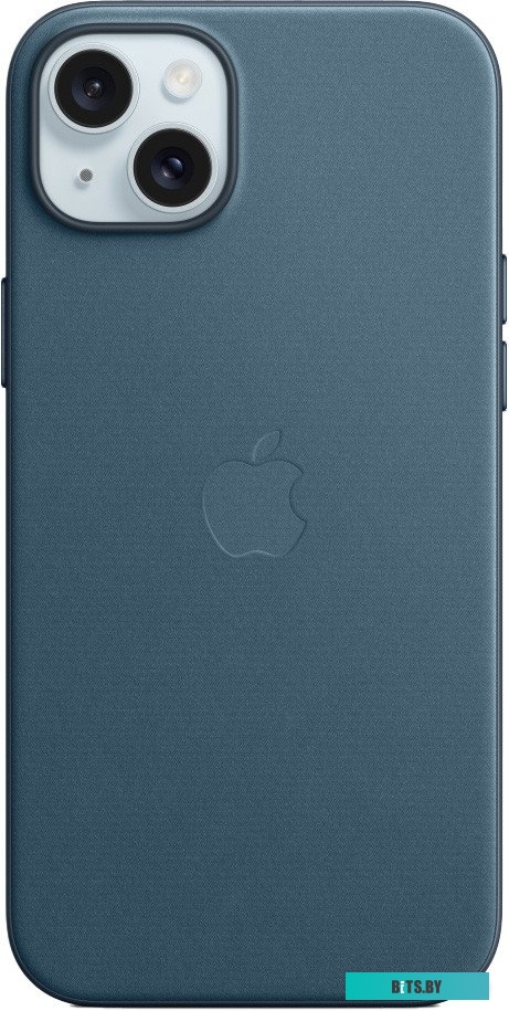 Apple MagSafe FineWoven Case для iPhone 15 Plus (тихоокеанский синий)