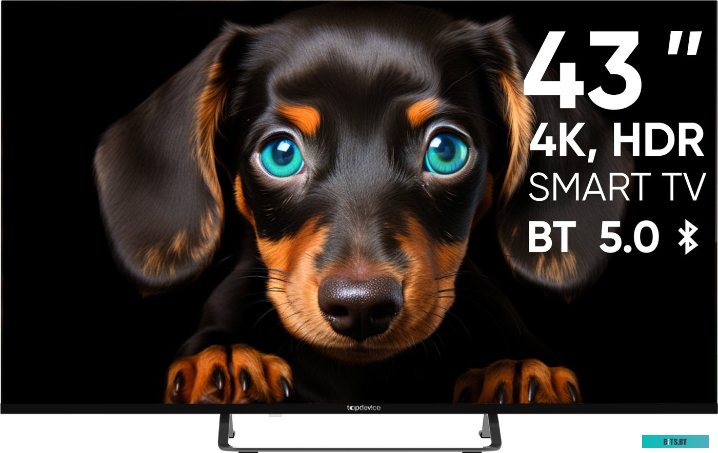 TDTV43CS06U_BK Телевизор TopDevice 43" TDTV43CS06U_BK