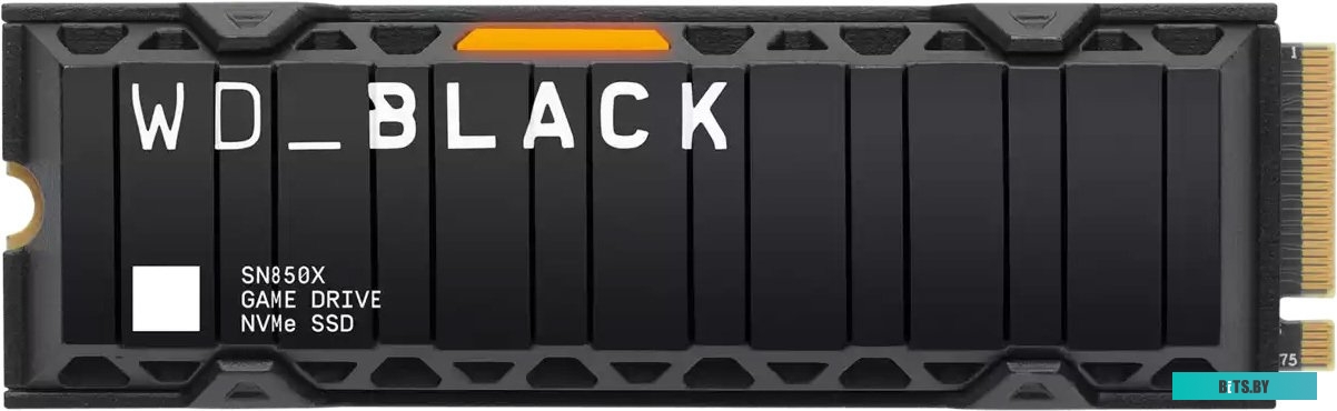 SSD Накопитель WD Black SN850X NVMe Heatsink 2TB WDS200T2XHE