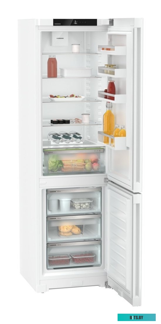 CNd 5203-20 001 Холодильники LIEBHERR/ Pure, EasyFresh, МК NoFrost, 3 контейнера МК, в. 185,5 см, ш. 60 см, улучшенный класс ЭЭ, внутренние ручки, бел