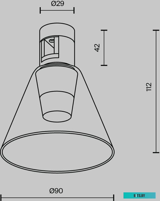 Крепление GAUSS TR147 черный