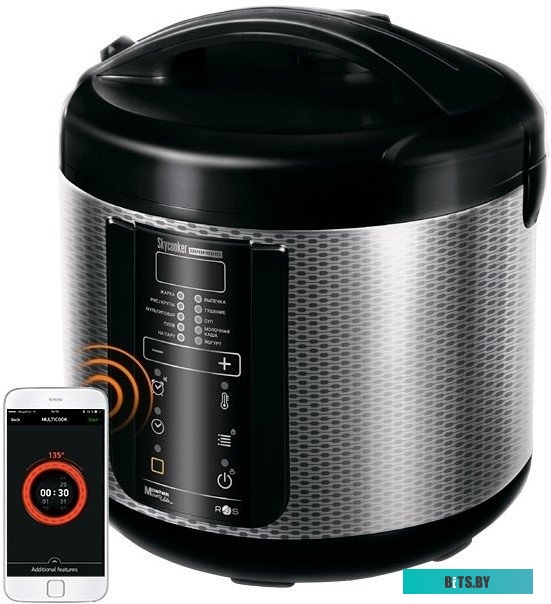 RMC-M225S Мультиварка RED SOLUTION RMC-M225S,  860Вт,   черный/серый