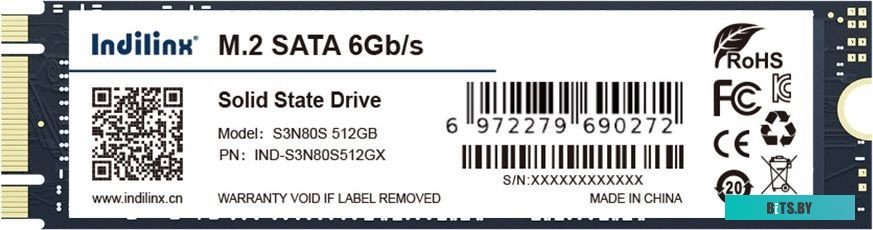 SSD жесткий диск INDILINX IND-S3N80S512GX IND-S3N80S512GX.