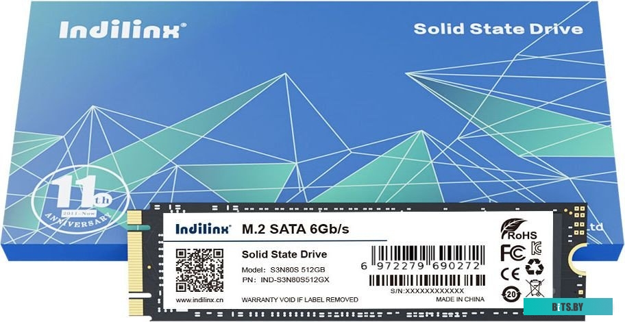SSD жесткий диск INDILINX IND-S3N80S512GX IND-S3N80S512GX.