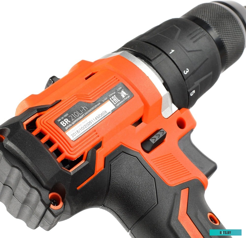 Ударная дрель-шуруповерт Patriot BR 210UES-h 180301555 (с 2-мя АКБ, кейс)