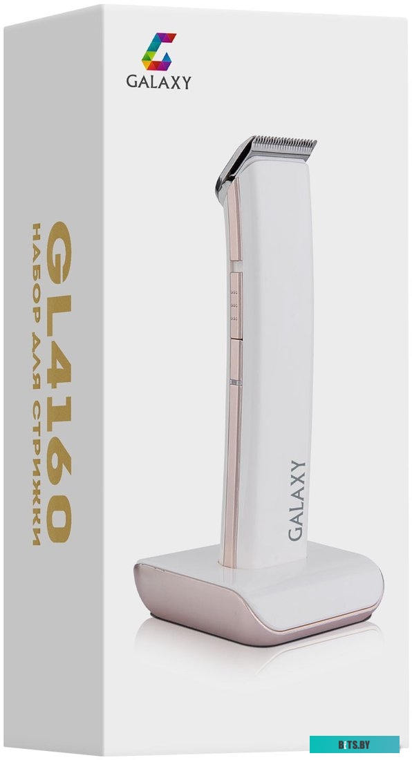 ГЛ4160ЛБЕЛ Машинка для стрижки GALAXY LINE GL 4160 белый [гл4160лбел]