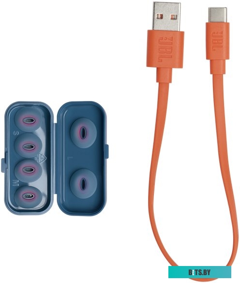 JBLTWFLEXBLU Гарнитура вкладыши JBL Wave Flex синий беспроводные bluetooth в ушной раковине (JBLWAVEFLEX)