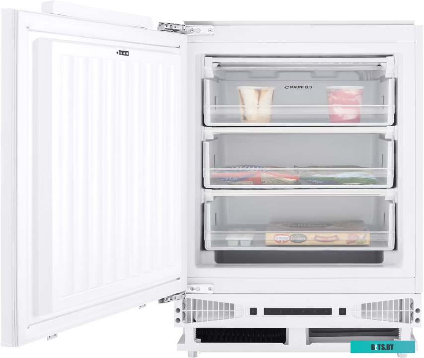 УТ000010975 Холодильник двухкамерный MAUNFELD MFF185NFB No Frost, черный