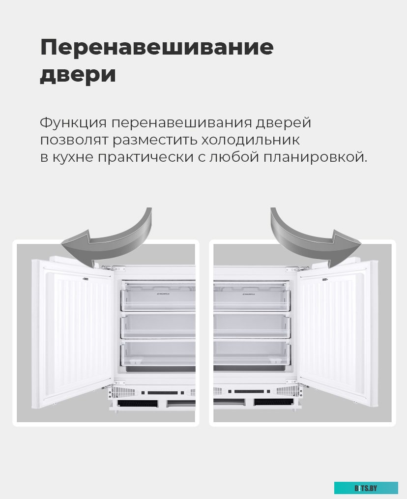 УТ000010975 Холодильник двухкамерный MAUNFELD MFF185NFB No Frost, черный