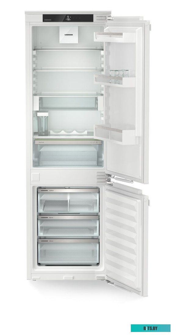 ICNd 5133-22 001 Встраиваемые холодильники Liebherr/ EIGER, ниша 178, Plus, EasyFresh, МК NoFrost, 3 контейнера, IceMaker c контейнером для воды в ХК,