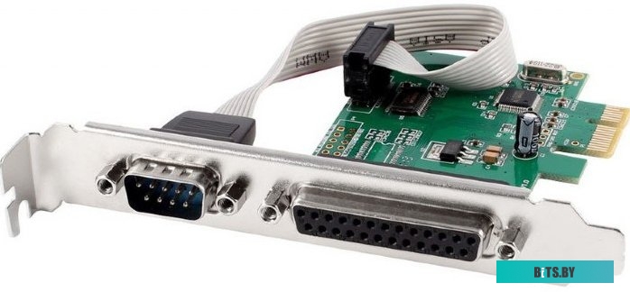 Контроллер PCI-Ex PEX-COMLPT-01 Gembird PCI-E to COM+LPT ports (+Low-Profile)