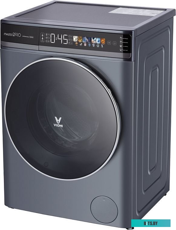 WD10FT-B6E Стиральная машина VIOMI Master 2 Pro, с фронтальной загрузкой, 10кг, 1400об/мин, с сушкой, инверторная
