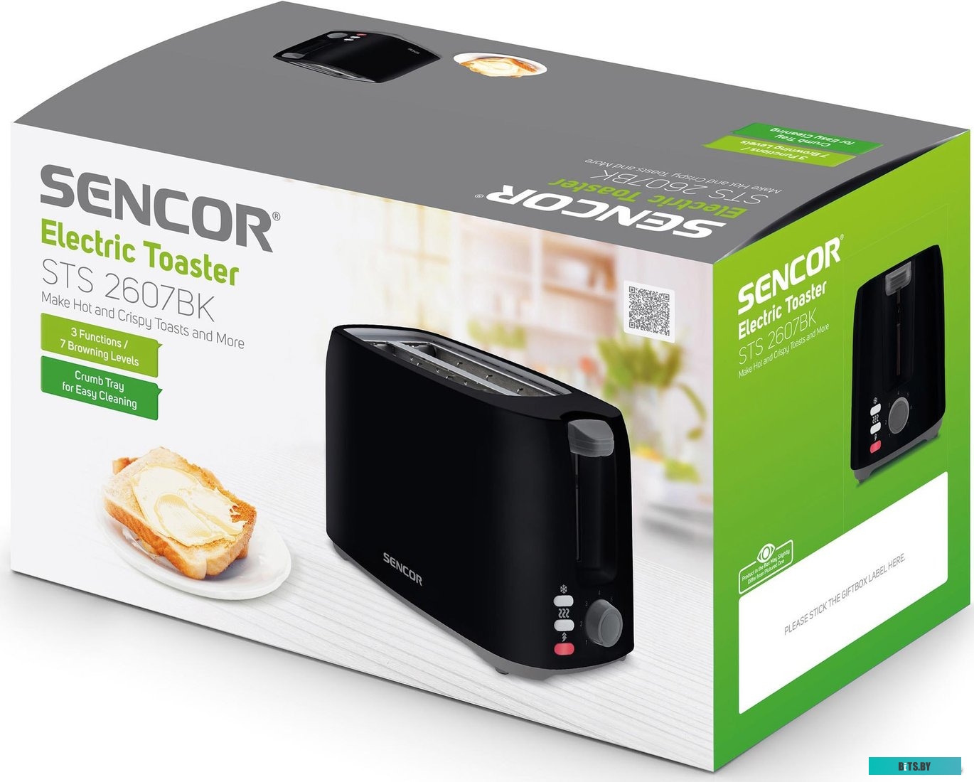 STS 2607BK Тостер Sencor STS 2607BK