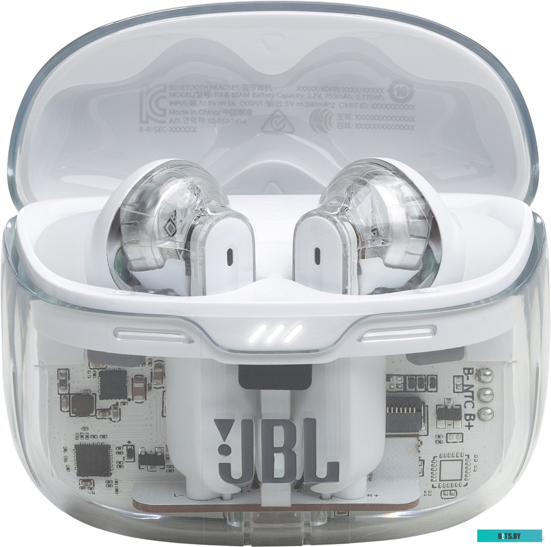 Наушники JBL Tune Beam Ghost JBLTBEAMGWHTAS