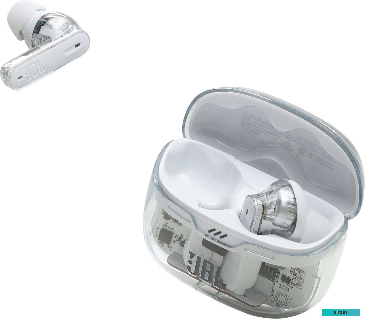 Наушники JBL Tune Beam Ghost JBLTBEAMGWHTAS