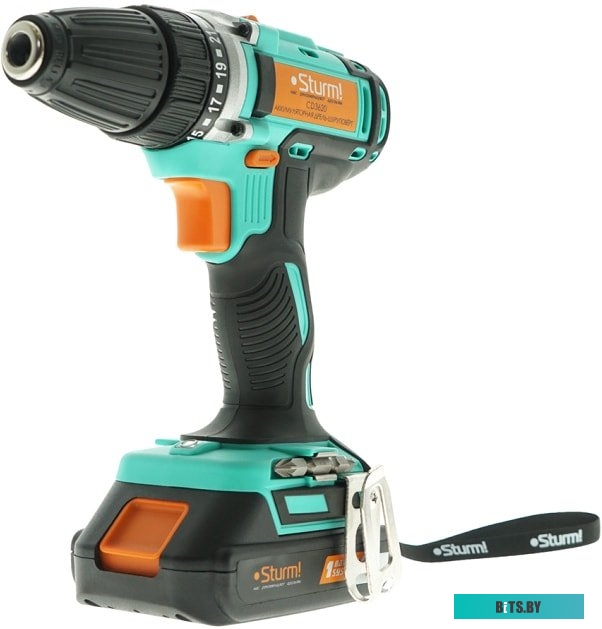 Дрель-шуруповерт Sturm CD3618T (с 2-мя АКБ, кейс)