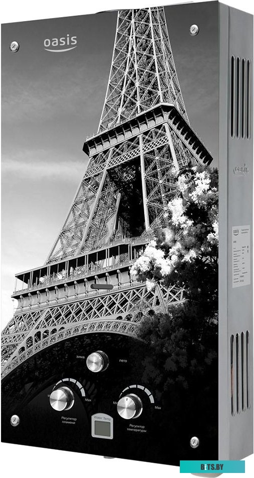 GLASS 20 EG Настенный проточный газовый водонагреватель Oasis GLASS 20 EG(R)