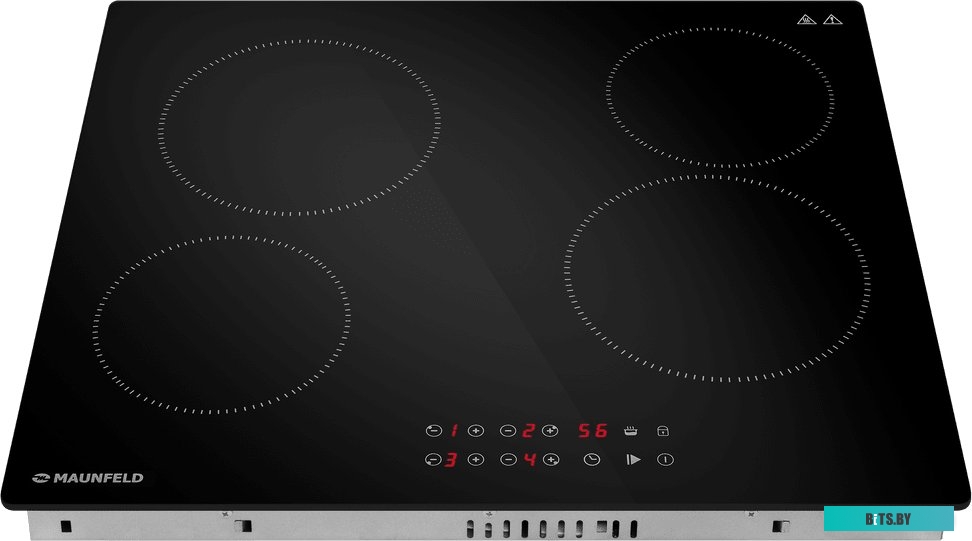 КА-00022305 Электрическая варочная панель MAUNFELD CVCE594STBK,  Hi-Light,  независимая,  черный