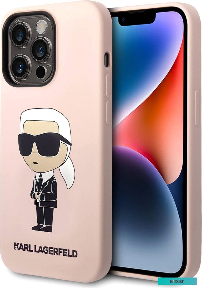 CG Mobile Lagerfeld для iPhone 14 Pro KLHMP14LSNIKBCP