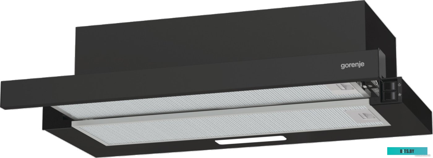 TH606E4B Встраиваемая вытяжка Gorenje TH606E4B, управление кнопочное, черный